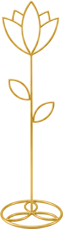 Colgador Flor de Lotus